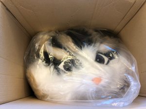 Katzen Maskottchen Kostüm 134b Lauffigur Walking Act günstig kaufen